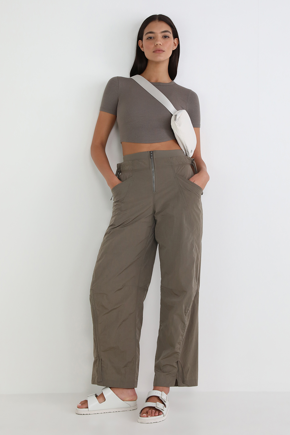 High Rise Wide Leg Lounge Pants